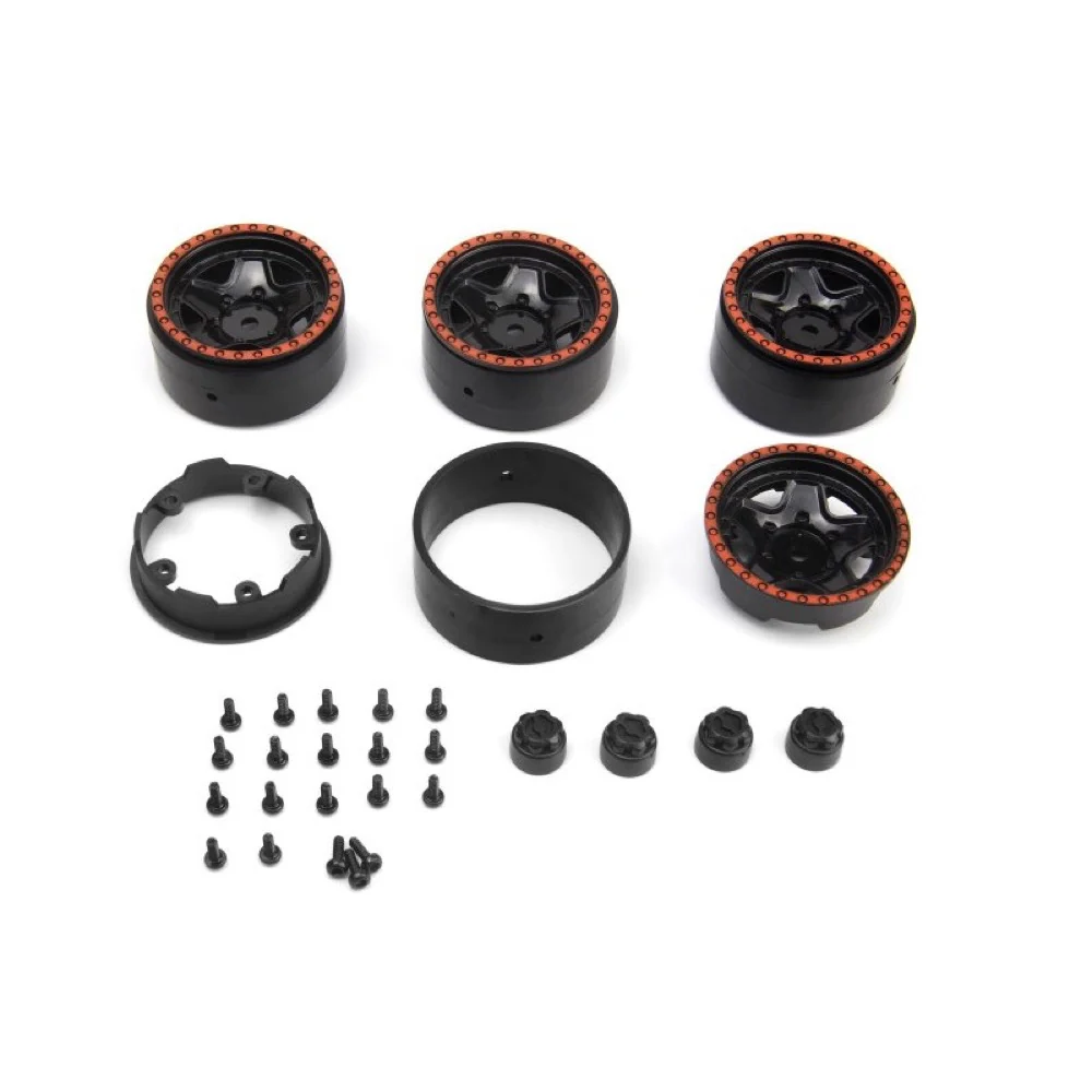 HPI 160867 CL-5 Beadlock Wheel 1.2in (Red/4pcs) - Image 2