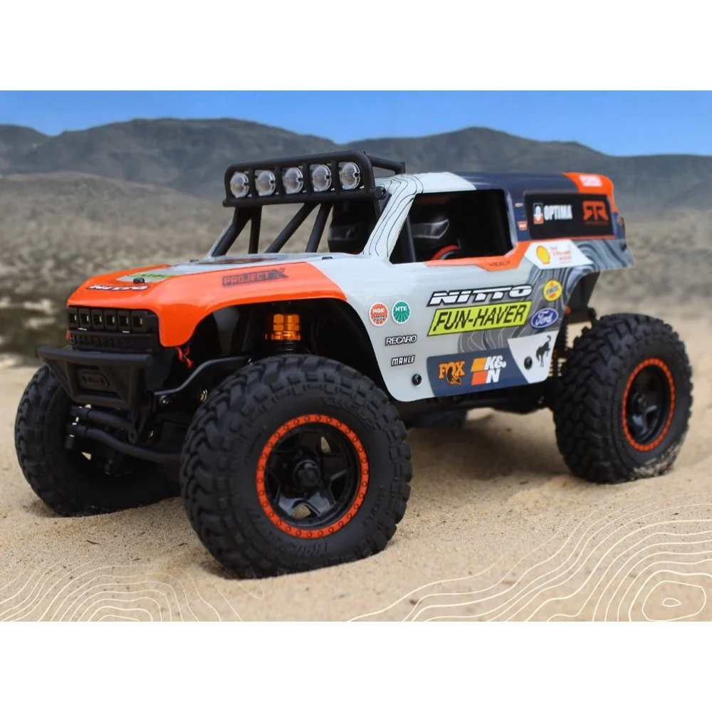 HPI 160888 Venture18 U4 Flux Ford Bronco 4400 Loren Healy Brushless RC Trail Truck - Image 5