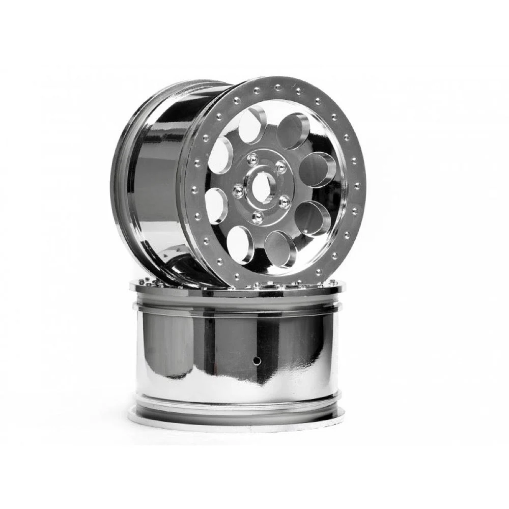 HPI 3187 Mag-8 Wheel Chrome (83X56mm/2pcs) - Image 3