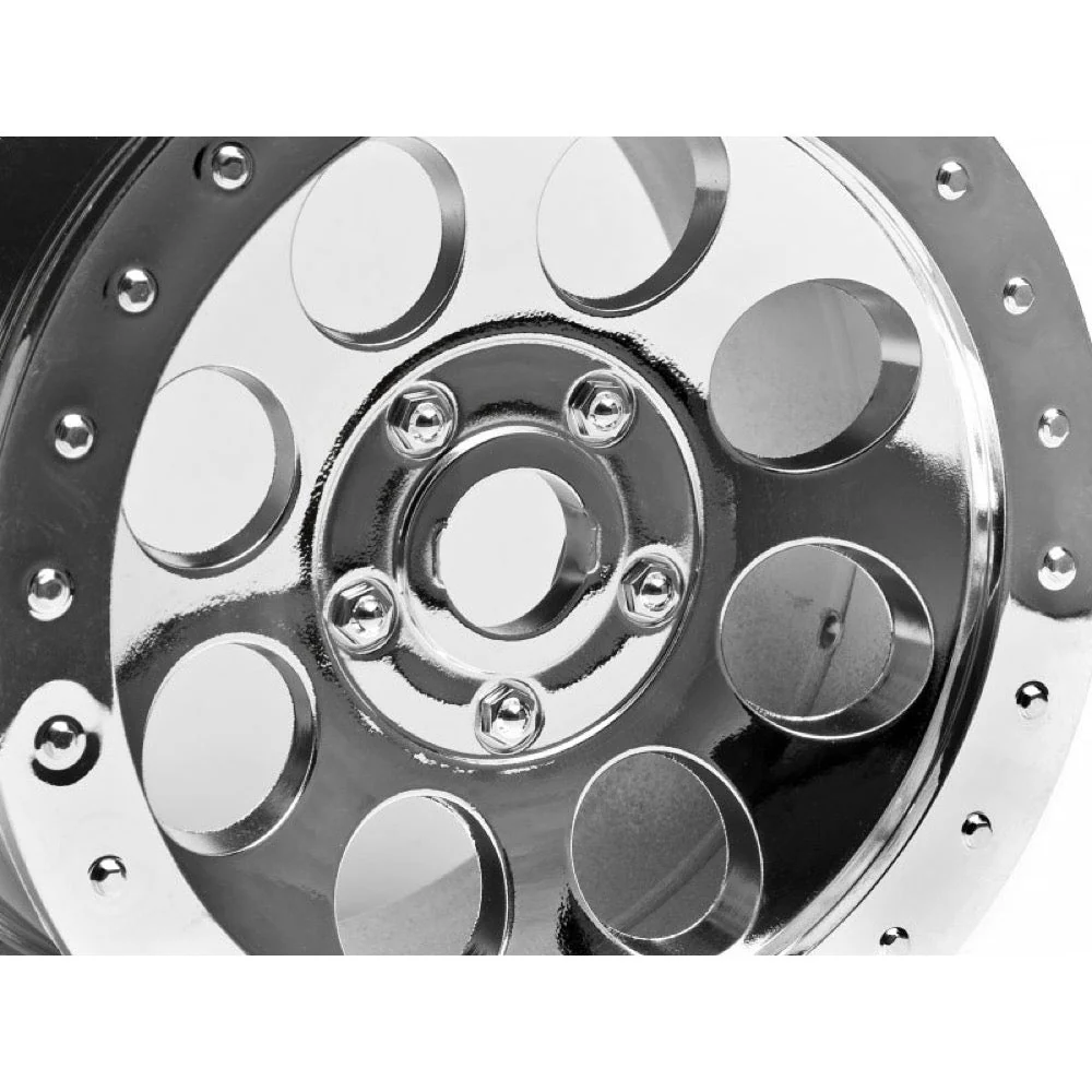 HPI 3187 Mag-8 Wheel Chrome (83X56mm/2pcs) - Image 4