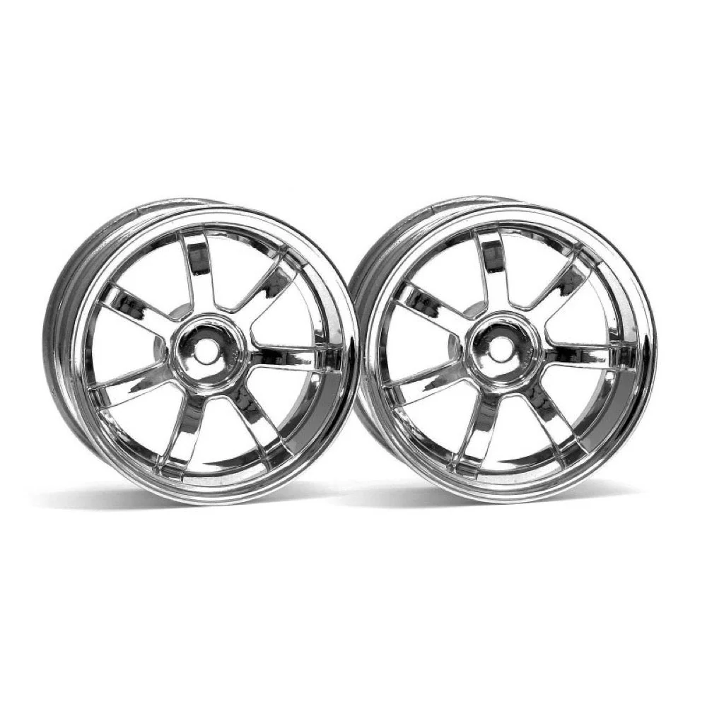 HPI 3317 Rays Gram Lights 57S-Pro Wheel Chrome (6mm Offset)