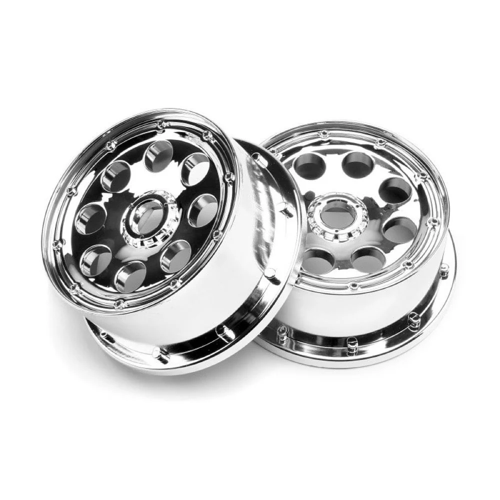 HPI 3333 Outlaw Wheel/Chrome (120X60-4mm Offset/2pcs) - Image 2