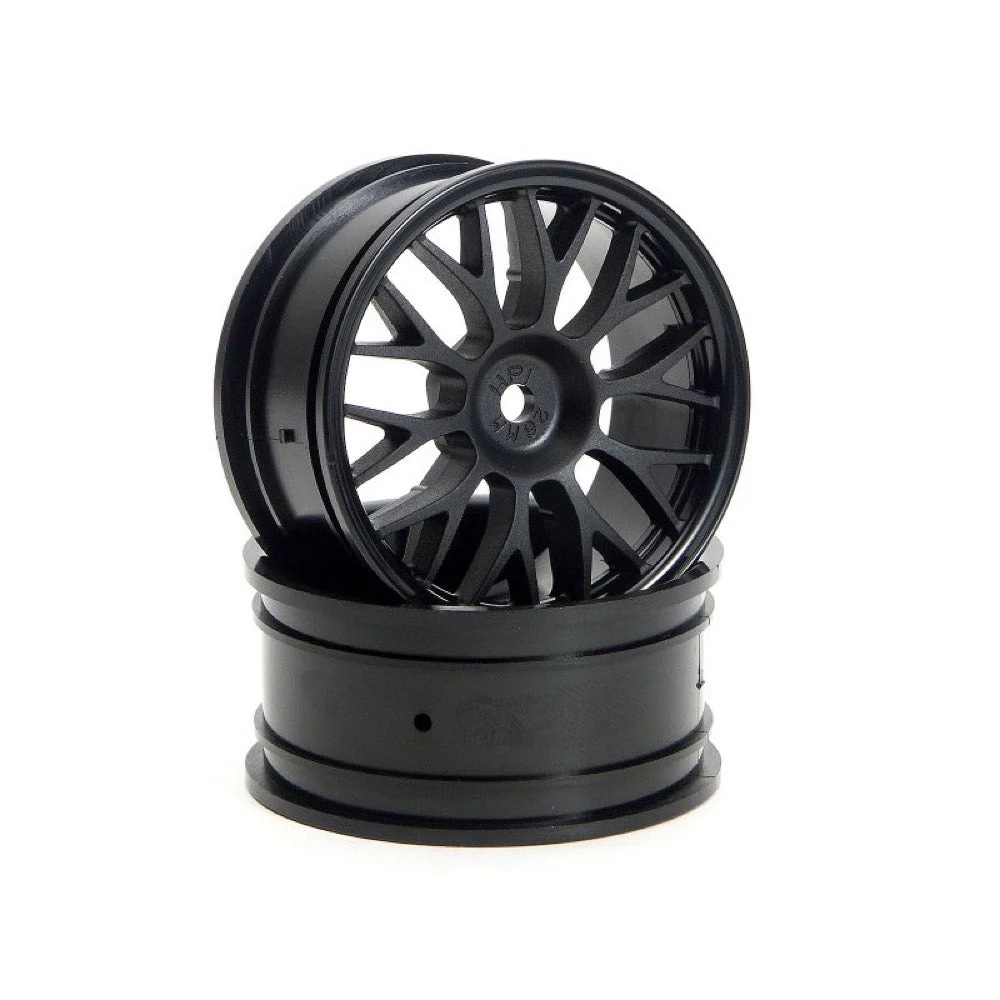 HPI 3711 Mesh Wheel 26mm (Black)(1mm Offset) - Image 2