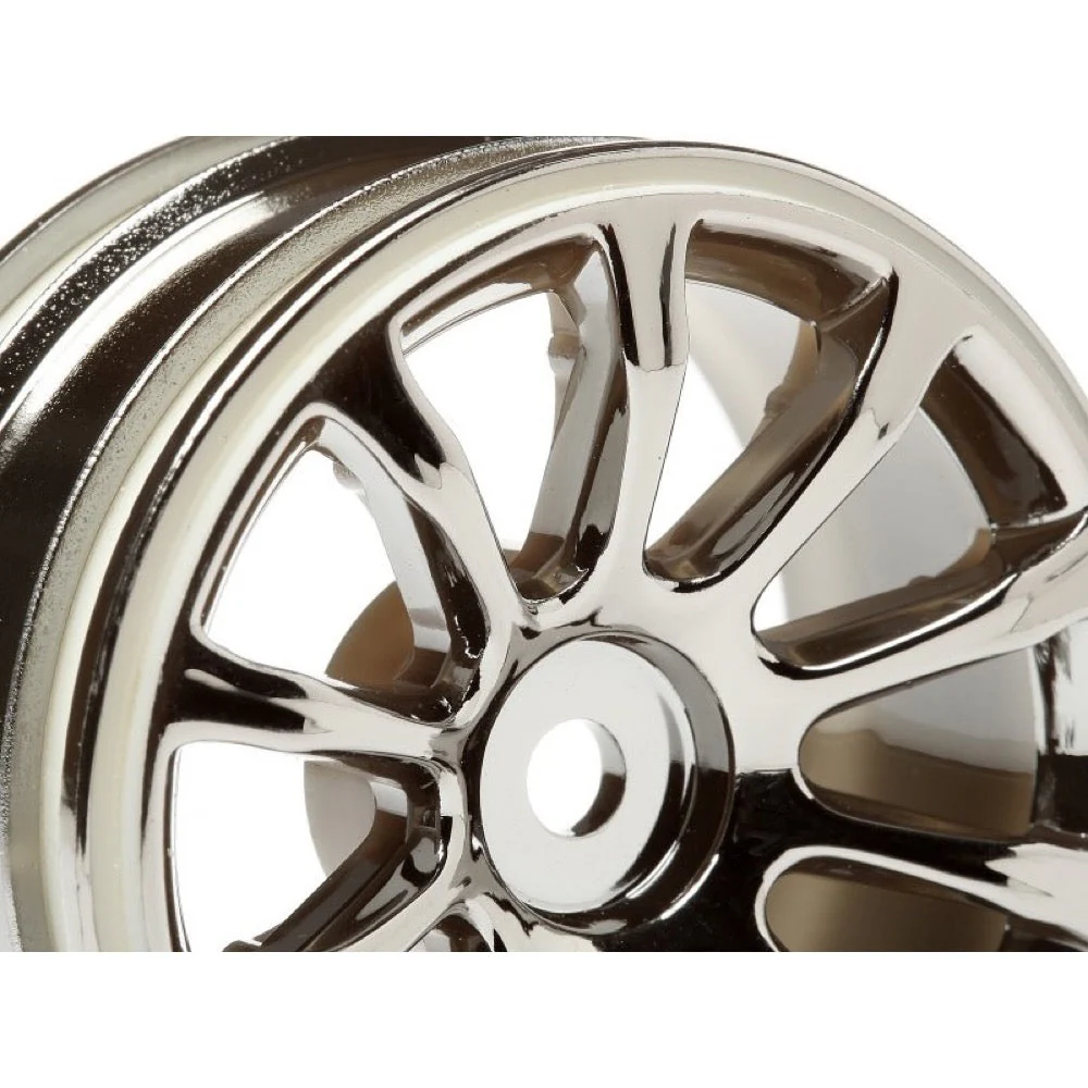 HPI 38440 Mini Spoke Wheel Chrome (44X26mm/2Pc) - Image 3