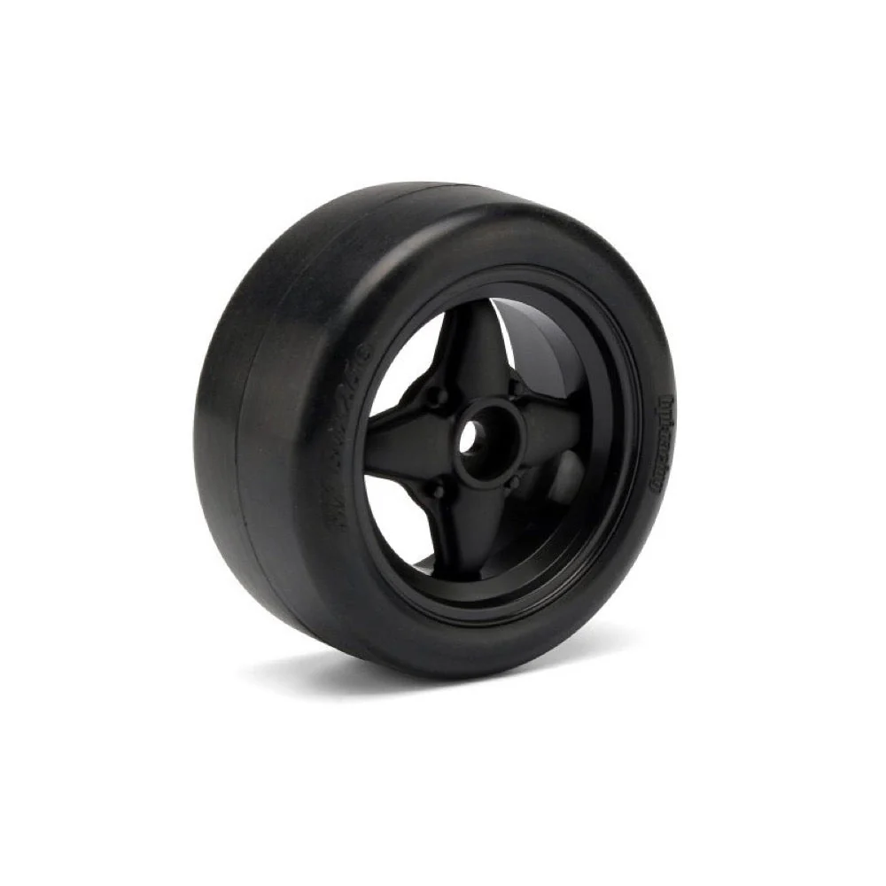 HPI 3901 Mx60 4 Spoke Wheel Black (0mm Offset/2pcs) - Image 3