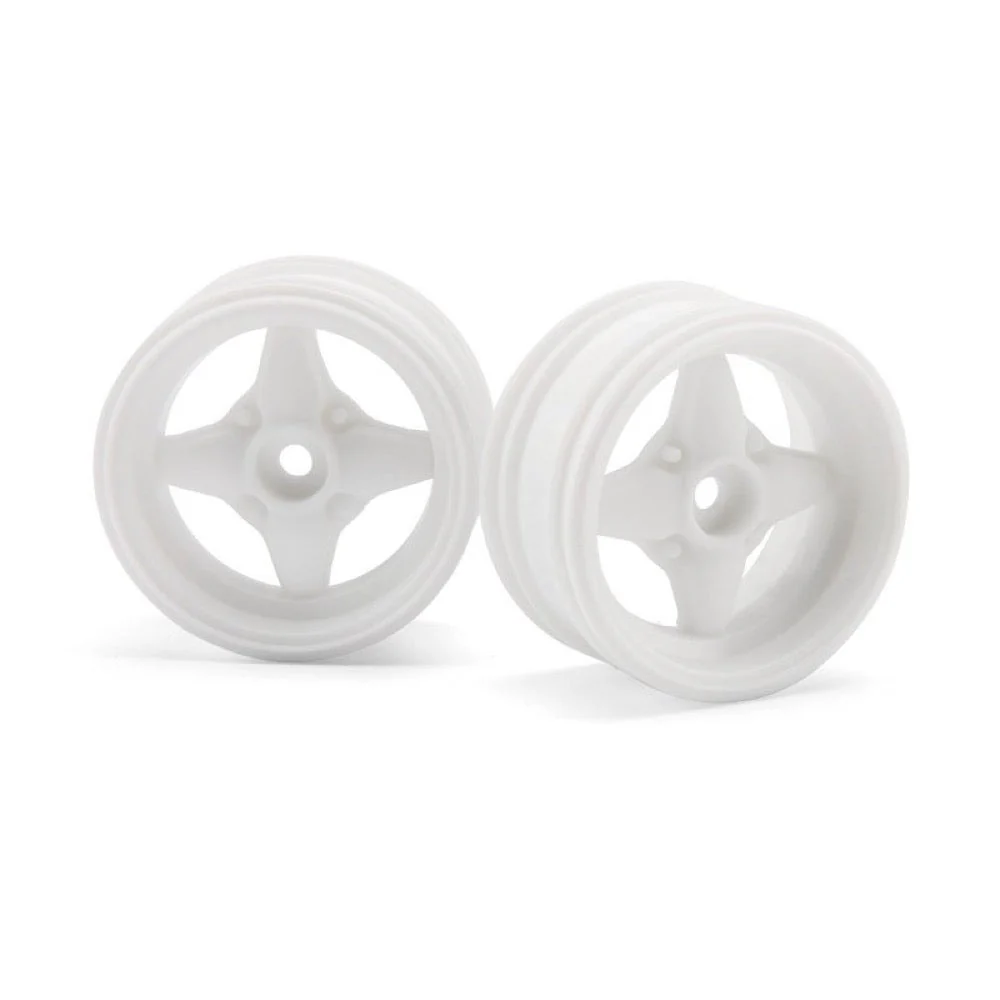 HPI 3905 Mx60 4 Spoke Wheel White (3mm Offset/2pcs)