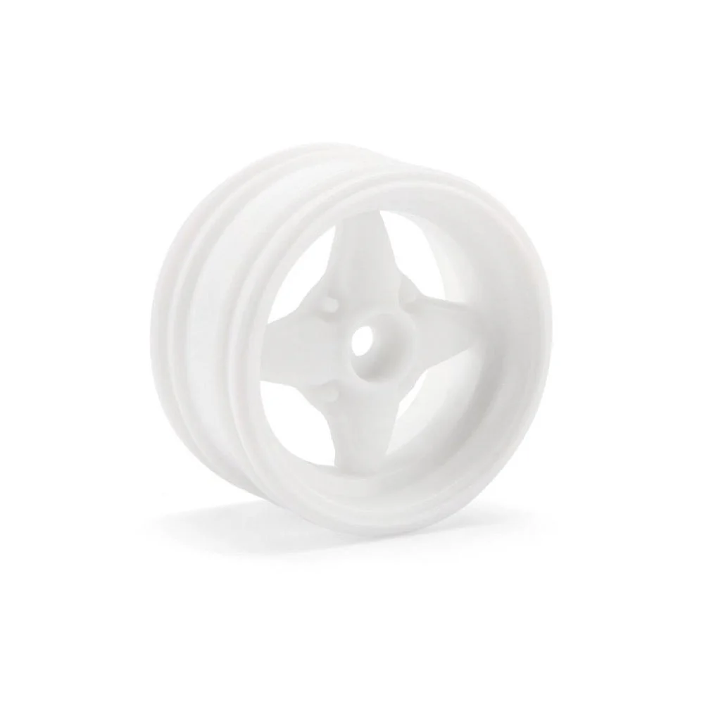 HPI 3905 Mx60 4 Spoke Wheel White (3mm Offset/2pcs) - Image 2