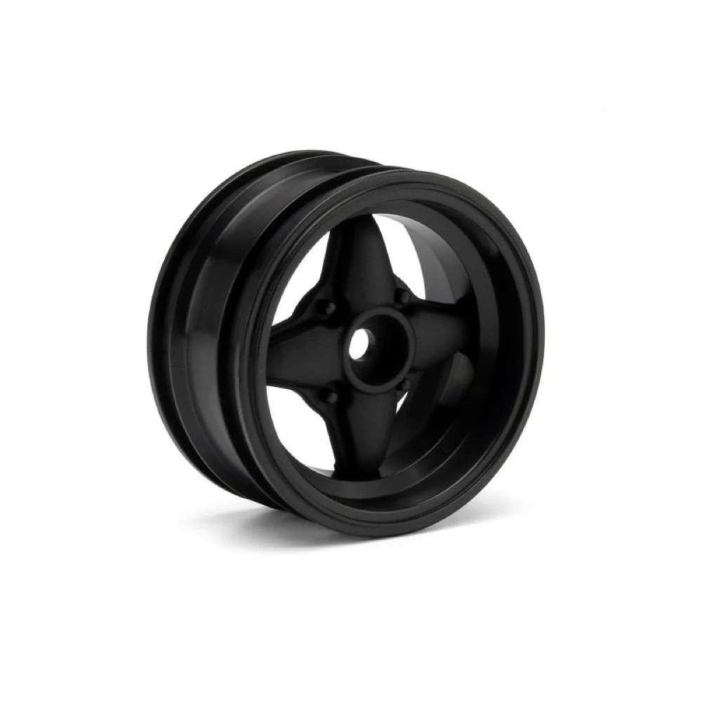 HPI 3906 Mx60 4 Spoke Wheel Black (3mm Offset/2pcs) - Image 2