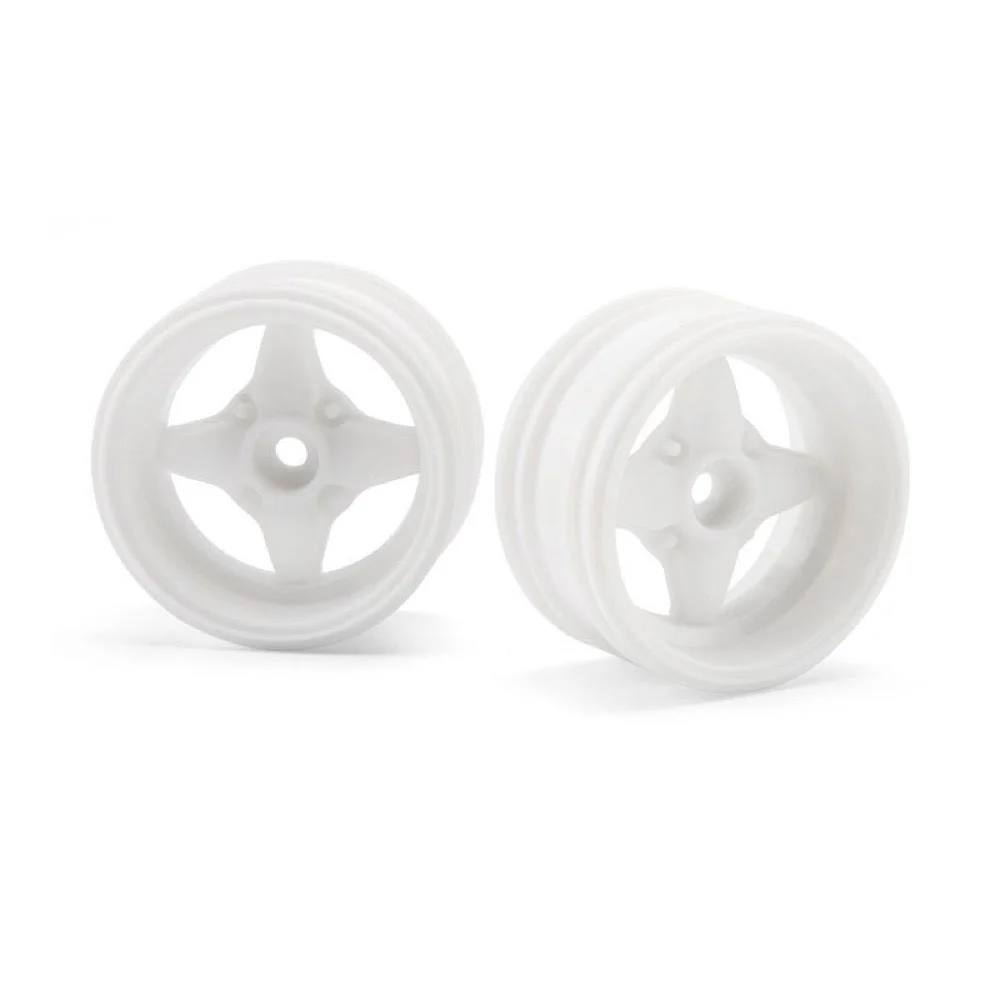 HPI 3910 Mx60 4 Spoke Wheel White (6mm Offset)