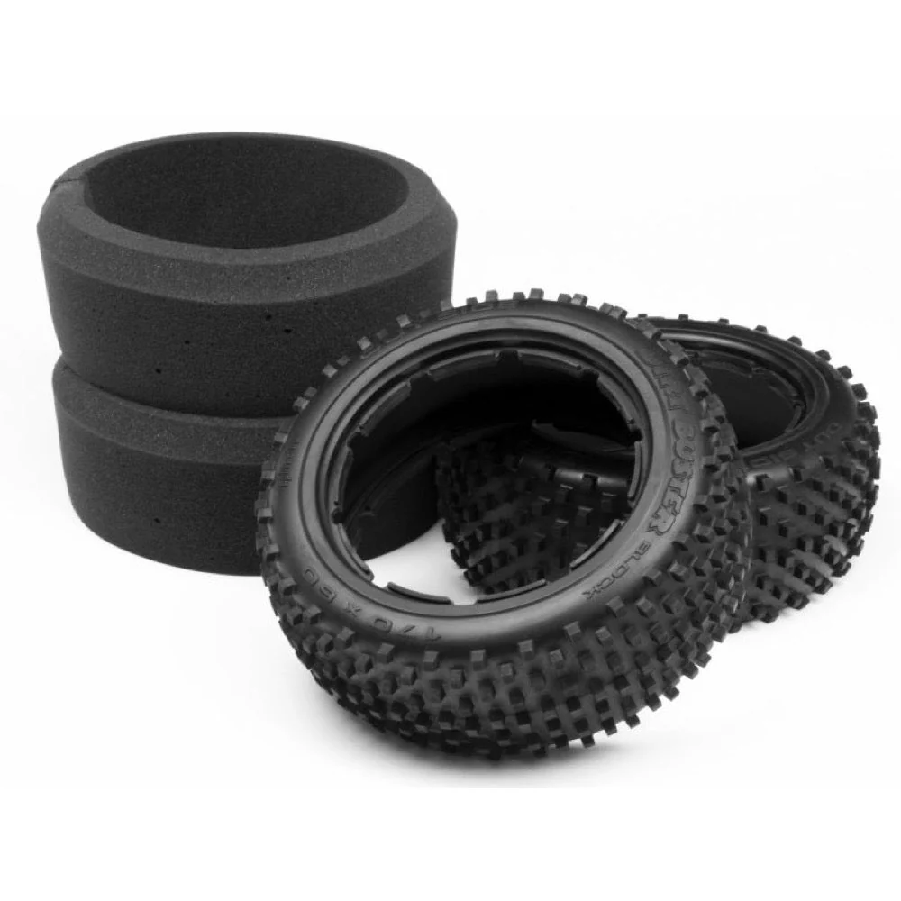 HPI 4848 Dirt Buster Block Tire M Compound (170X60mm/2pcs) - Image 2
