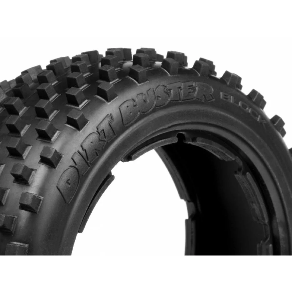 HPI 4848 Dirt Buster Block Tire M Compound (170X60mm/2pcs) - Image 4