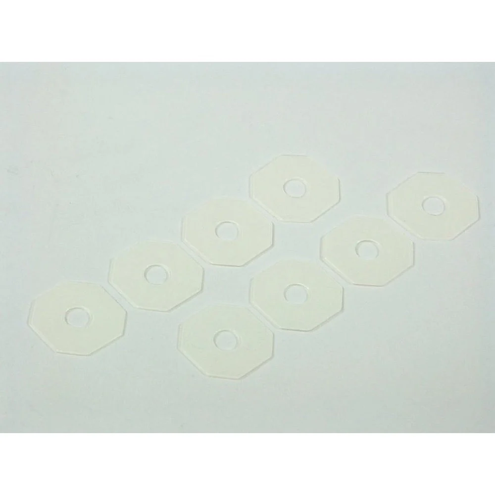 HPI 6503 Body Washers Clear (8pcs)