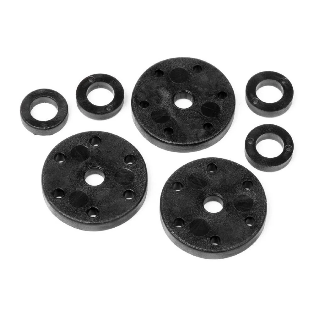 HPI 67353 6 Holes Shock Piston Set (6Holes/1.2, 1.3, 1.4mm)