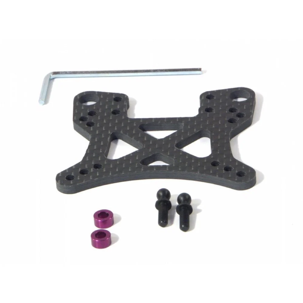 HPI 73096 Front Shock Tower (Woven Graphite)