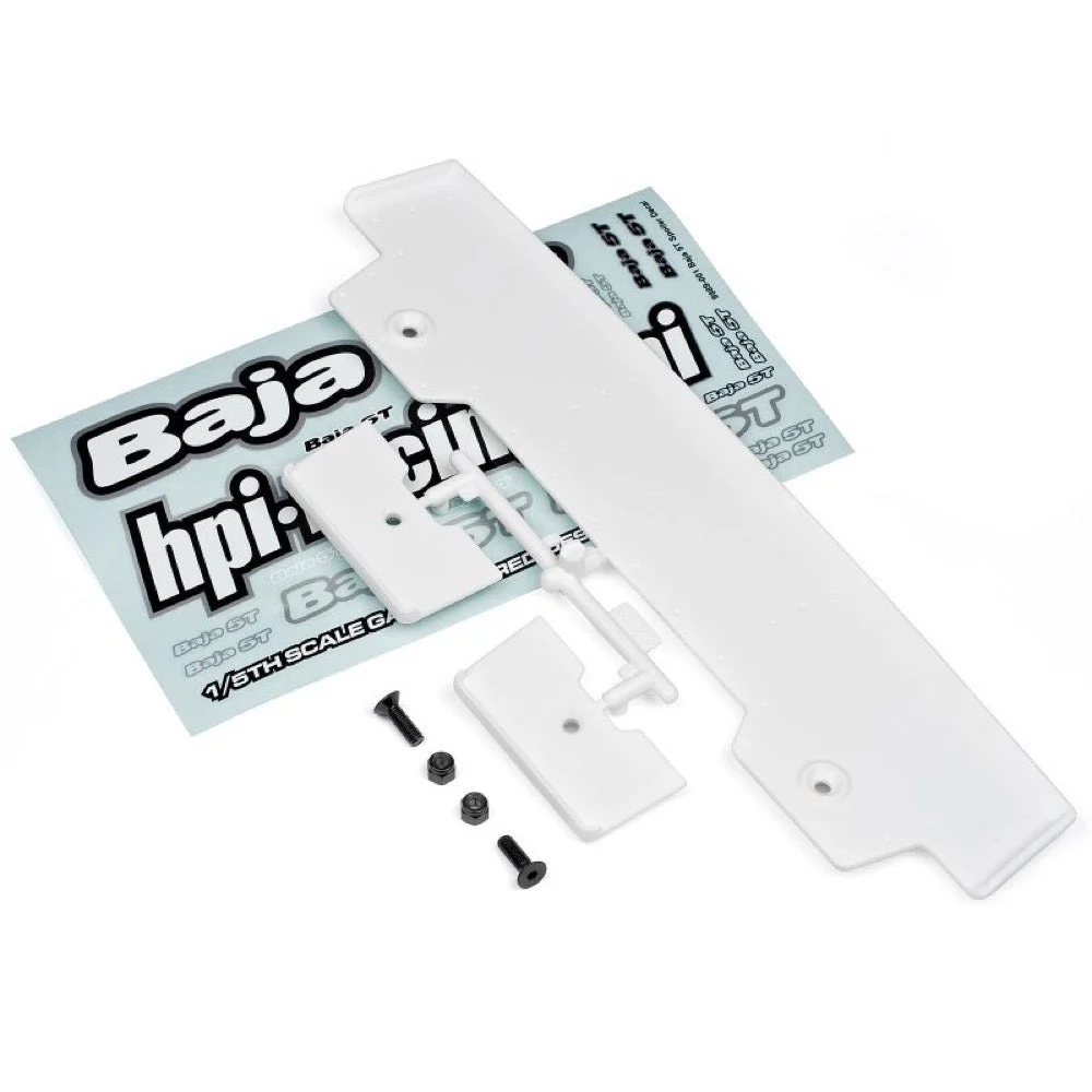 HPI 85294 Spoiler For Baja 5T Truck (White) - Image 2