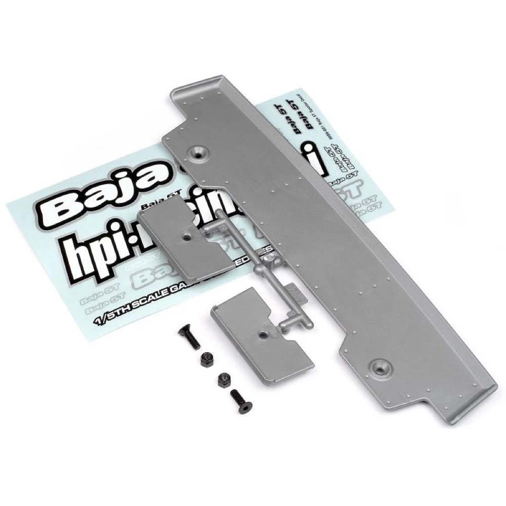 HPI 85295 Spoiler For Baja 5T Truck (Silver) - Image 2