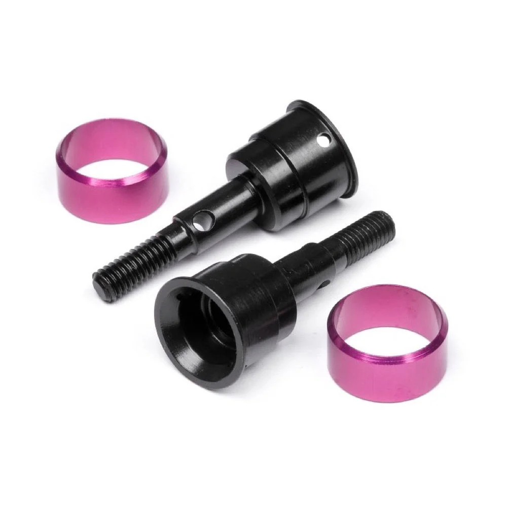 HPI 86962 Front Universal Axle 12.5X31mm W/Retainers (2pcs)