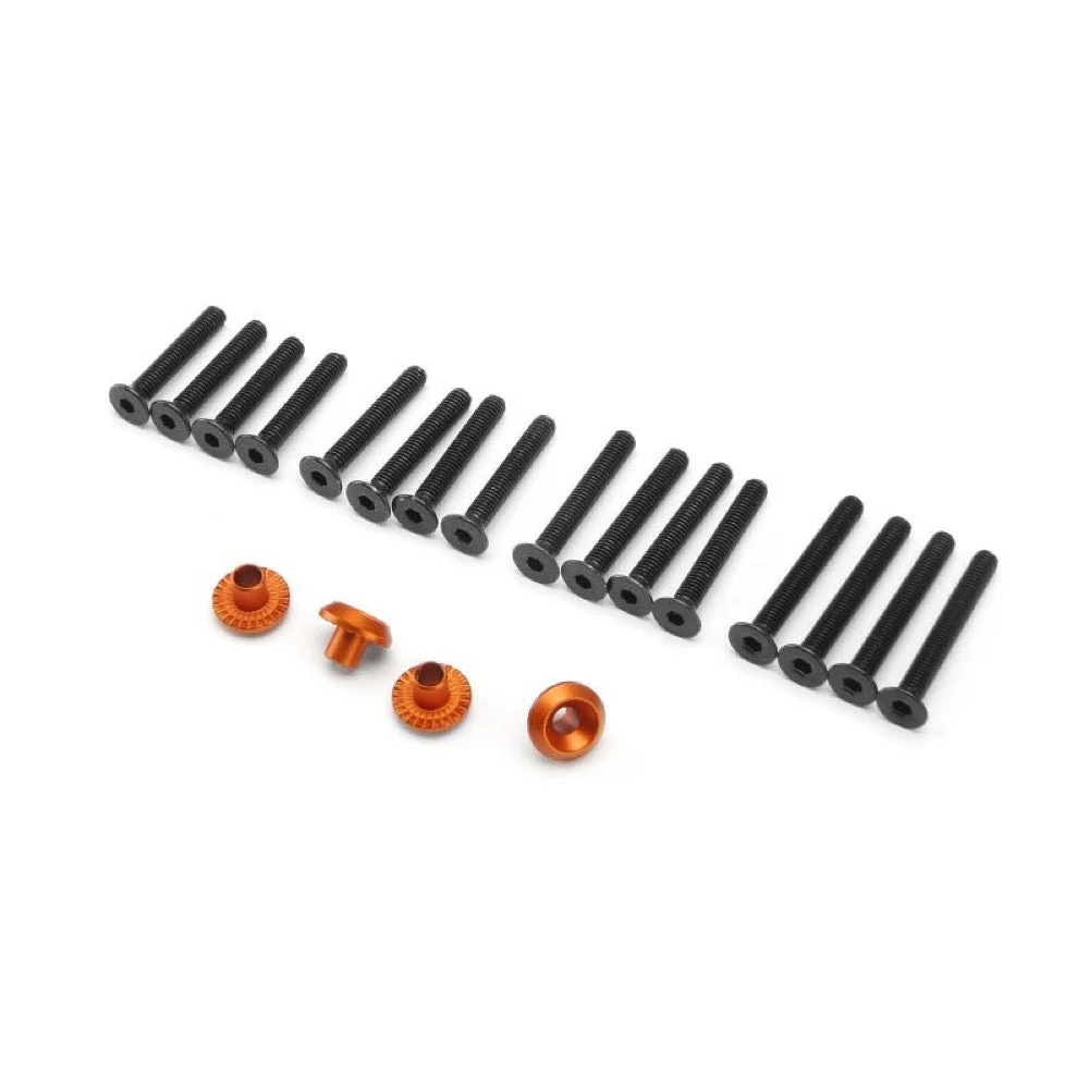 HPI 86986 Wheel Washer (Orange/4pcs) - Image 3