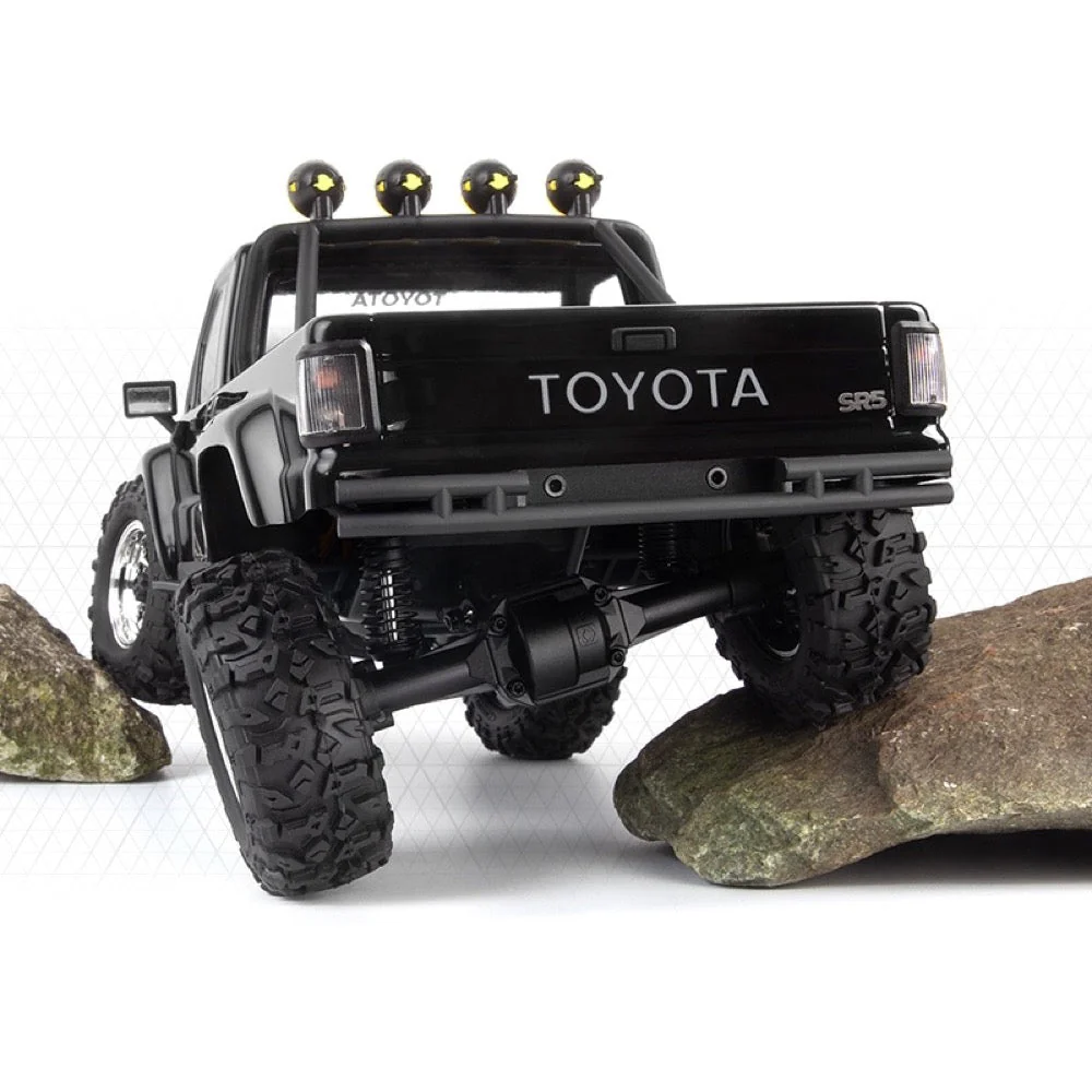HPI Venture 18 1985 Toyota Hilux SR5 1/18 RC Crawler (Black) 160800 - Image 4