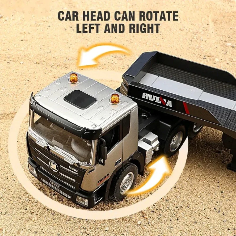 Huina HN1318 1/24 RC Platform Trailer - Image 5