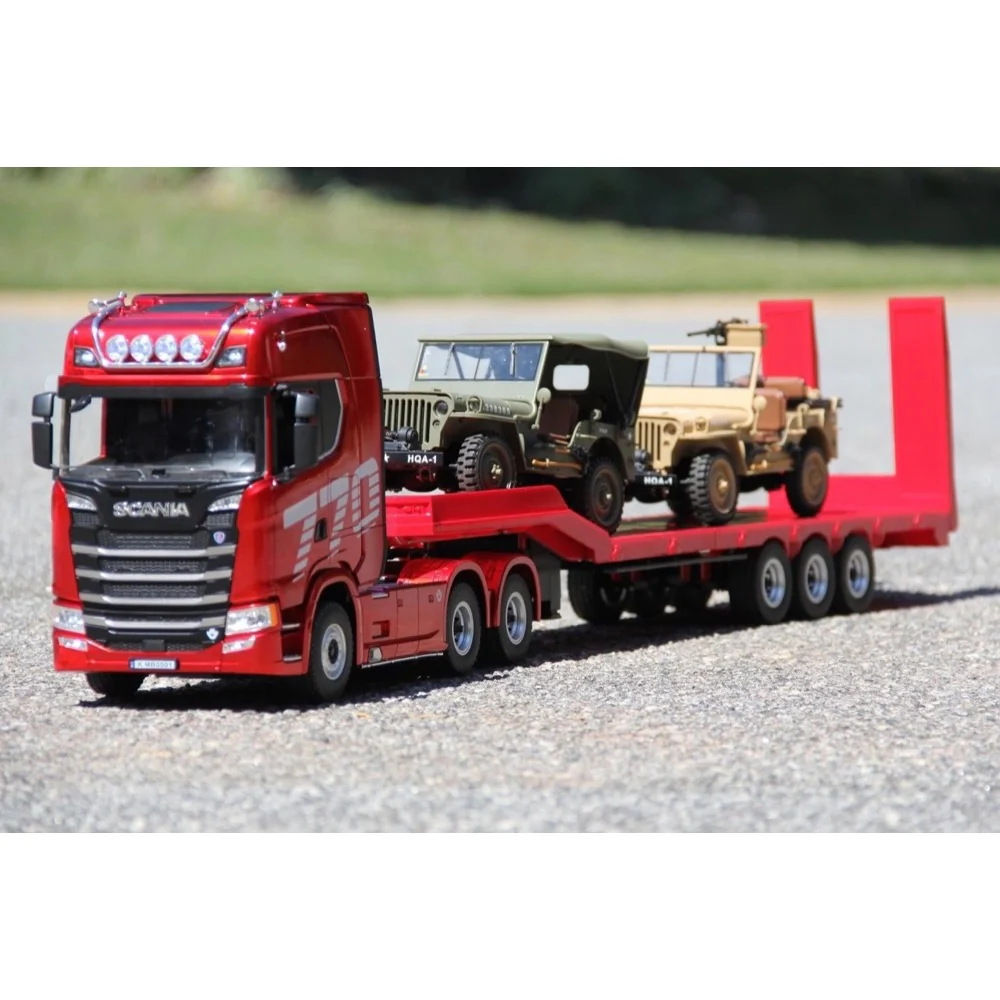 Huina HN1501-R 1/18 Scania Truck 4WD (Red) - Image 8