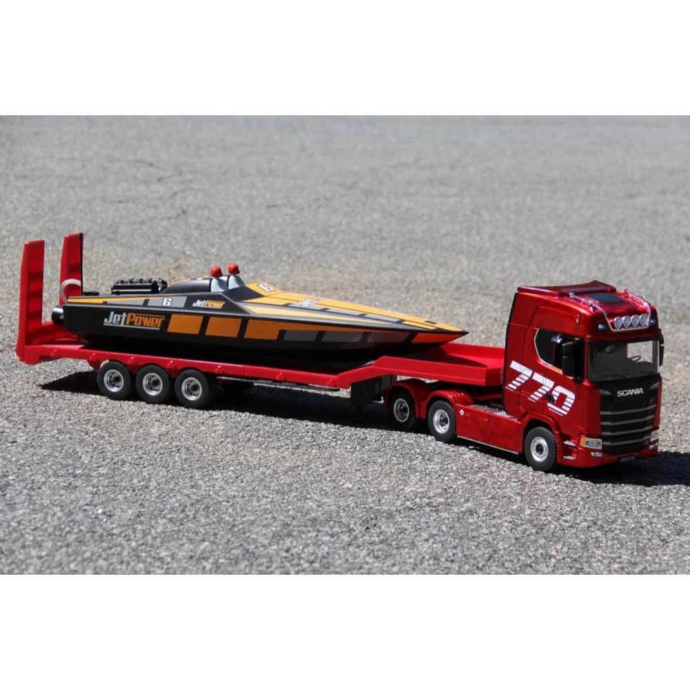 Huina HN1501-R 1/18 Scania Truck 4WD (Red) - Image 9