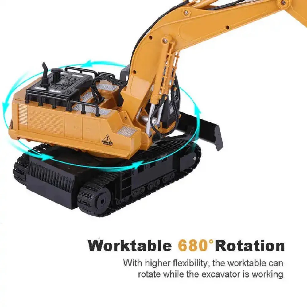 Huina HN1531 1/16 RC Excavator - Image 12