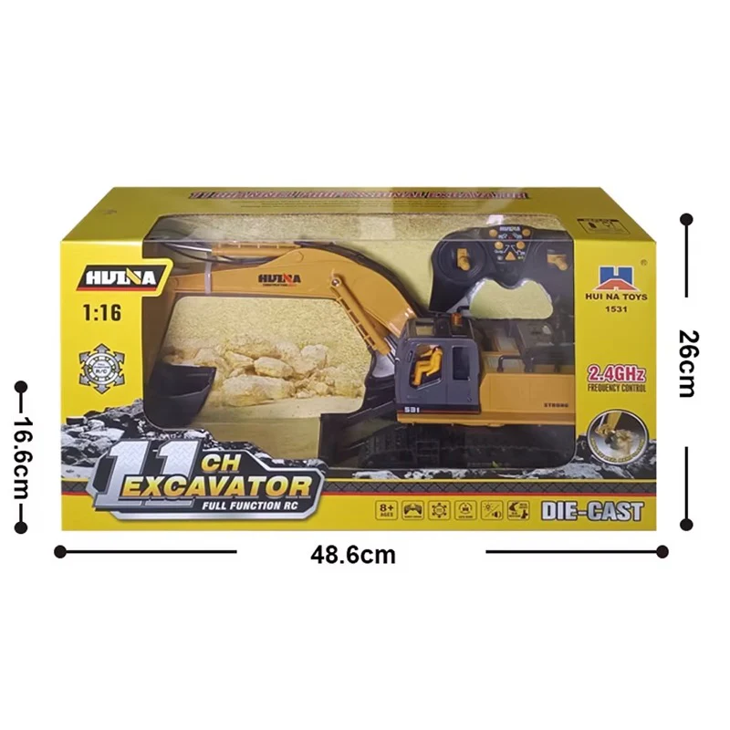 Huina HN1531 1/16 RC Excavator - Image 26