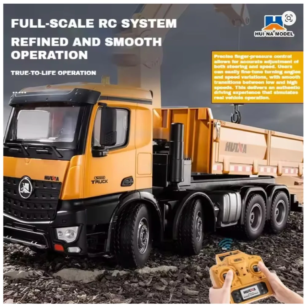 Huina HN1538 1/14 RC Truck with Arm Loader - Image 5