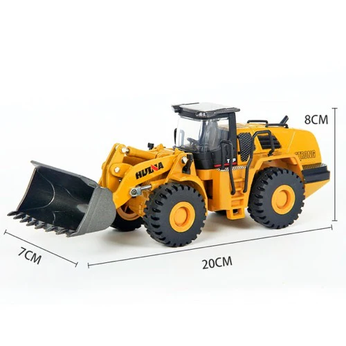 Huina HN1714 1/50 Diecast Bulldozer - Image 4