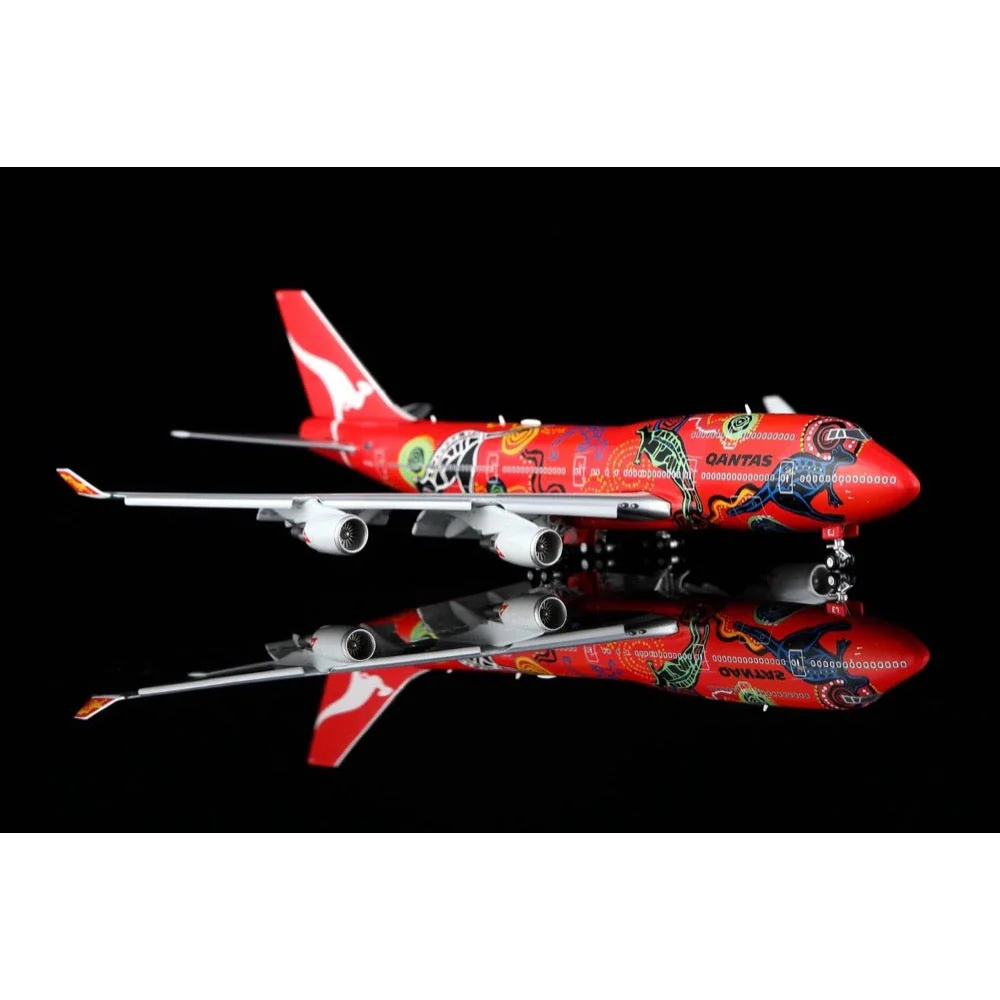 HX Models B616501F 1/400 Qantas Boeing 747-400 VH-OEJ 'Wunala Dreaming' 'Flaps down' - Image 2