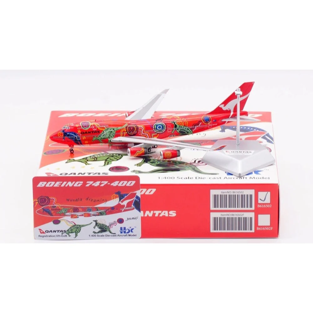 HX Models B616502 1/400 Qantas Boeing 747-400 VH-OJB 'Wunala Dreaming' - Image 15