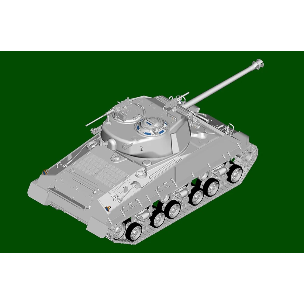 I Love Kit 1/16 M4A3E8 Thunder VII Medium Tank Plastic Model Kit - Image 12