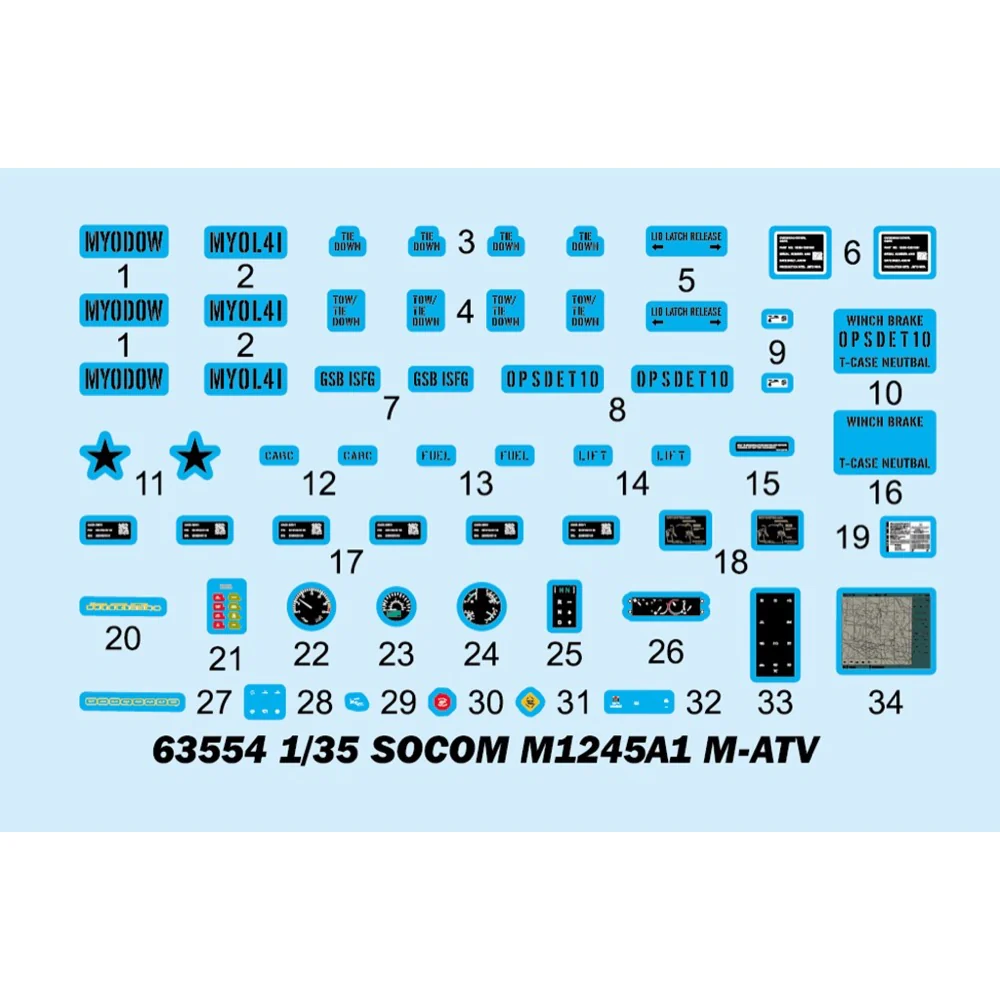 I Love Kit 63554 1/35 US SOCOM M1245A1 M-ATV - Image 3