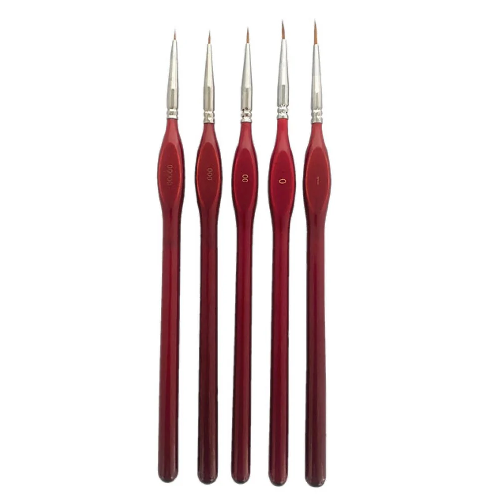 Icky Sticky 14001 Synthetic Hair Detail Paint Brush 3/0 - Image 5
