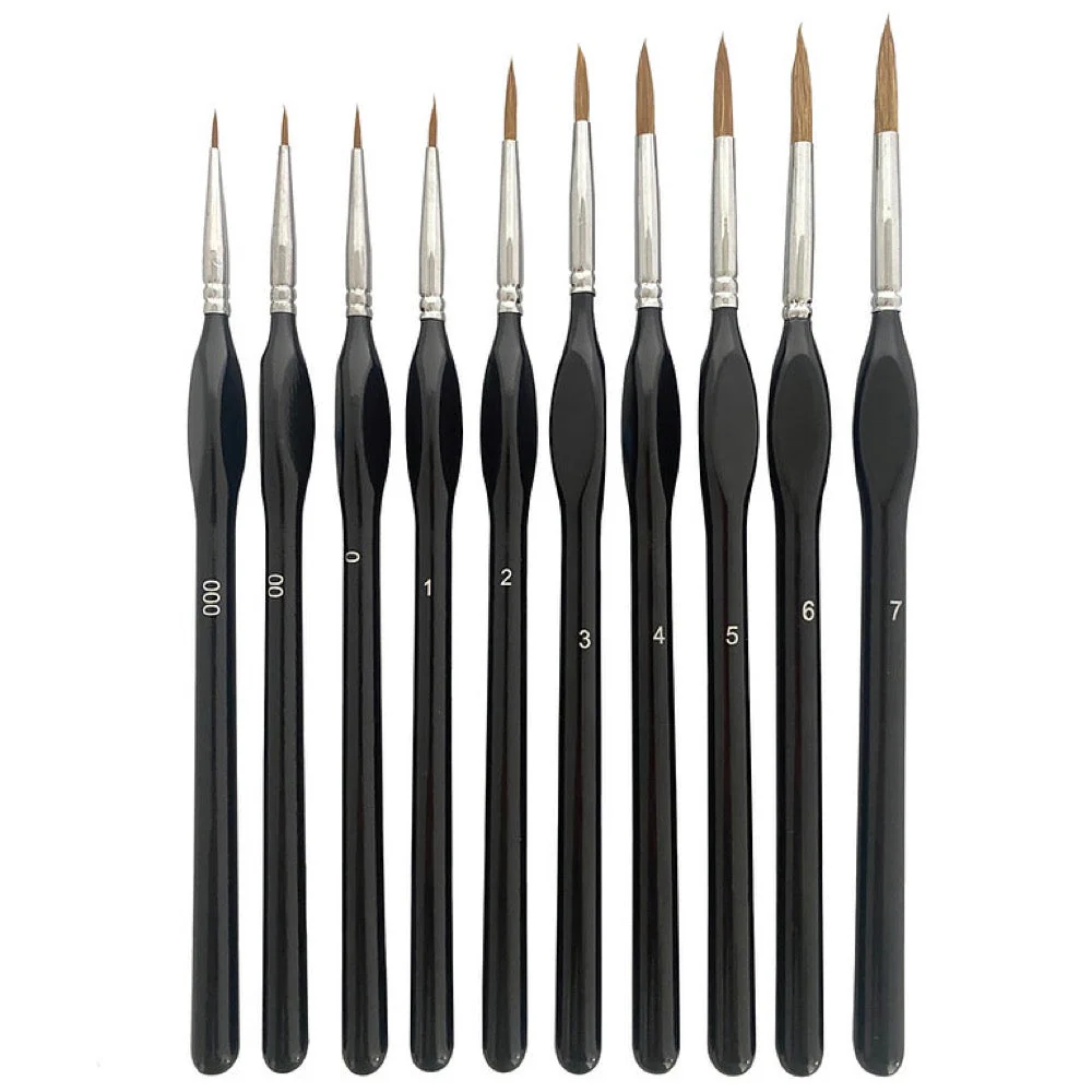 Icky Sticky 14013 Langhao Hair Detail Paint Brush 6
