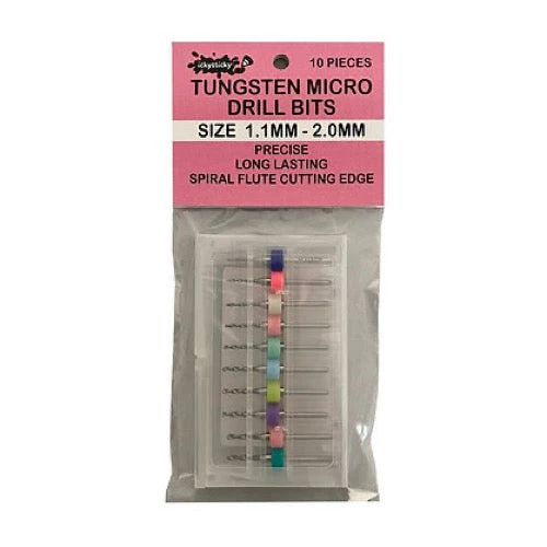 Icky Sticky 550116 Tungsten Micro Drill Bits 1.1mm - 2.0mm - Image 5