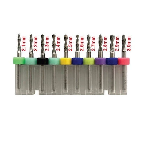Icky Sticky 550117 Tungsten Micro Drill Bits 2.1mm - 3.0mm - Image 3