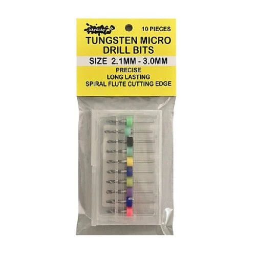 Icky Sticky 550117 Tungsten Micro Drill Bits 2.1mm - 3.0mm - Image 5