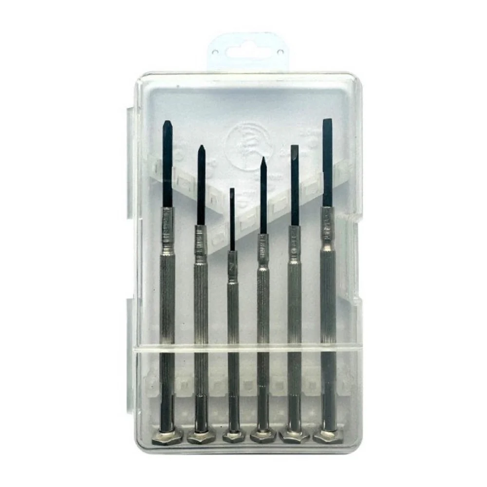 Icky Sticky 550121 6pc Precision Screw Driver Set