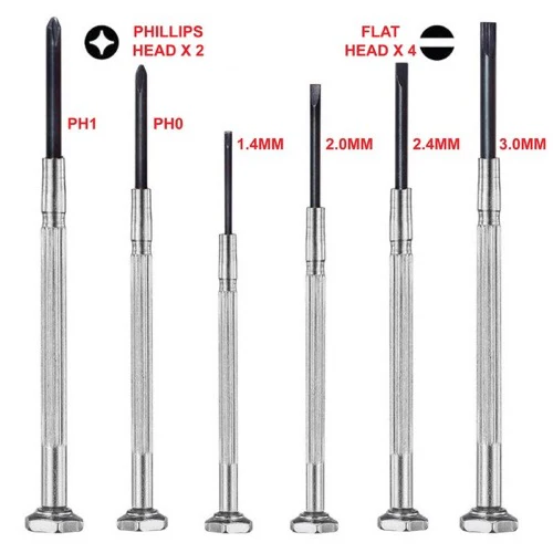 Icky Sticky 550121 6pc Precision Screw Driver Set - Image 2