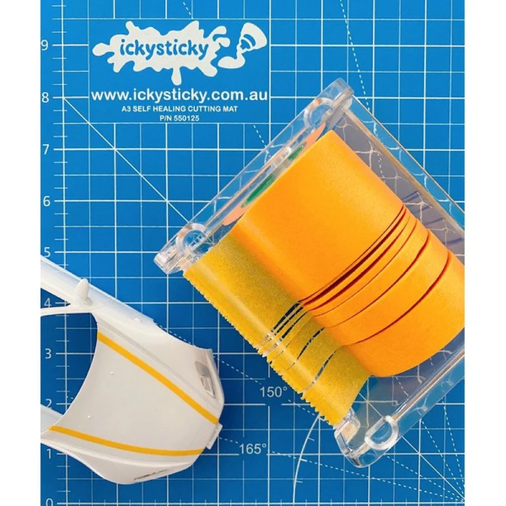 Icky Sticky 550132 Masking Tape Dispenser Set with Tapes - Image 2