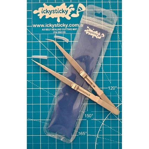Icky Sticky 560285 Side Lock Tweezers (2pk) - Image 7