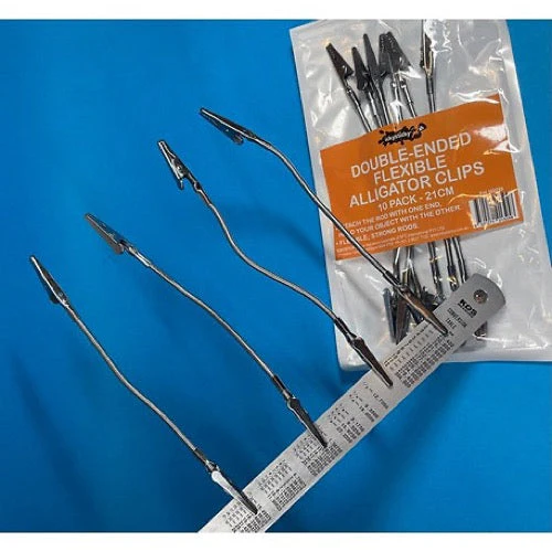 Icky Sticky 560299 Double-Ended Flexible Alligator Clips (10pk) - Image 7