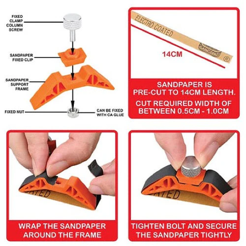 Icky Sticky 560300 Cylindrical Surfance Sander - Image 9