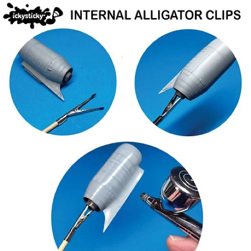 Icky Sticky 560303 Internal Alligator Clips 10pk - Image 5