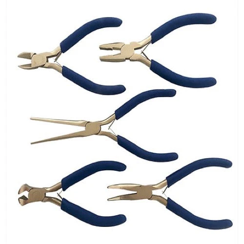 Icky Sticky 560305 5 Piece Mini Plier Set with Bag - Image 5