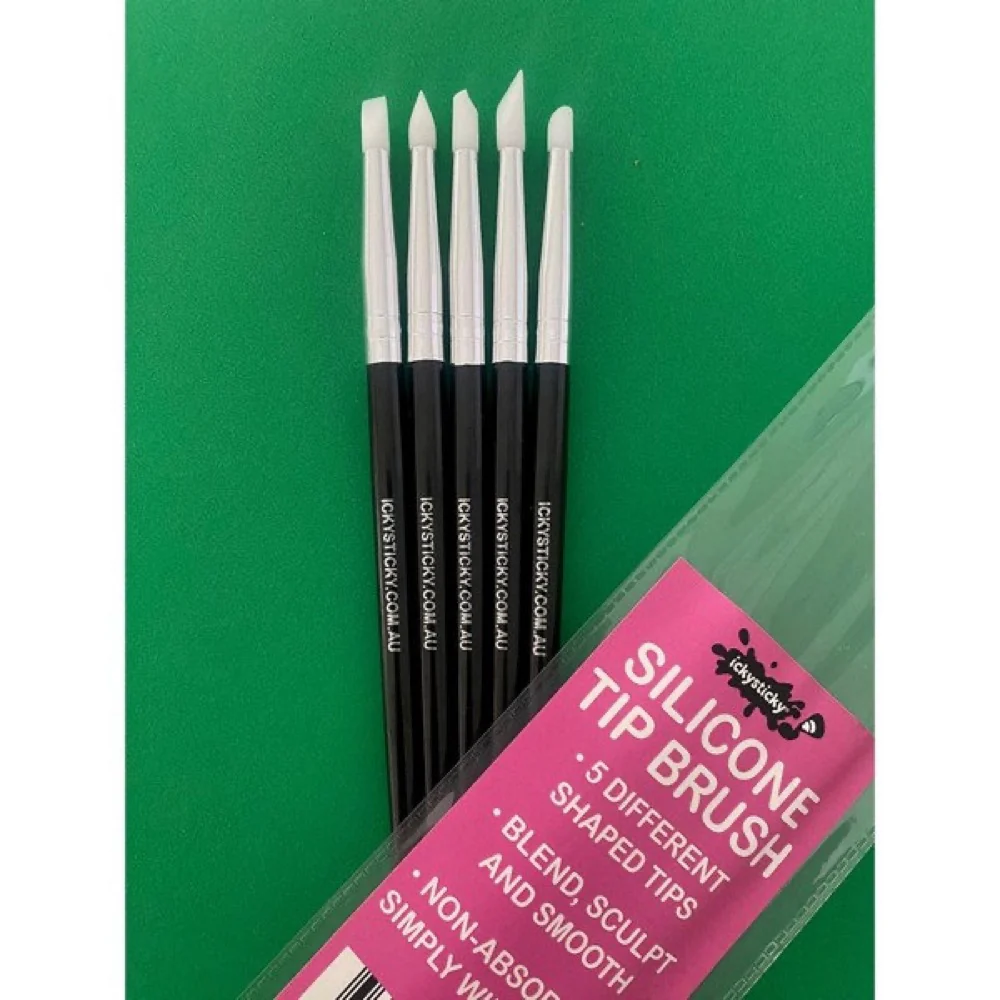 Icky Sticky 560327 Silicone Tip Brush 5pk - Image 5