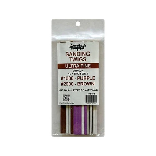 Icky Sticky 610615 Sanding Twigs Ultra Fine 20pk