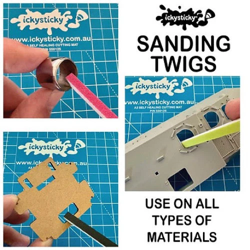 Icky Sticky 610616 Sanding Twigs Mixed 30pk - Image 5